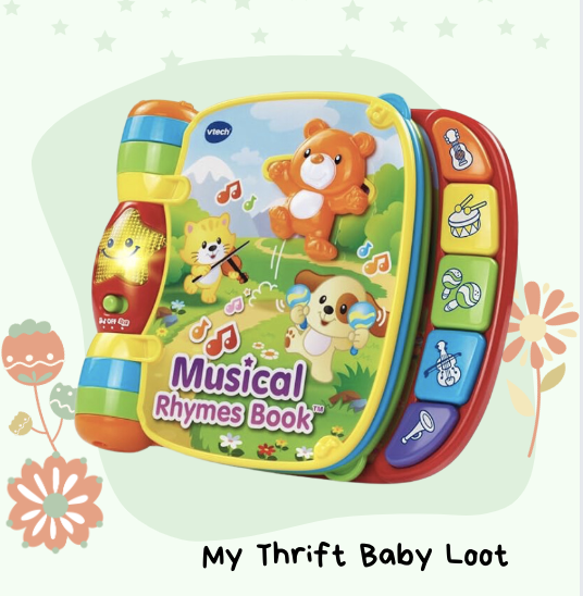 NEW Vtech musical rhymes book